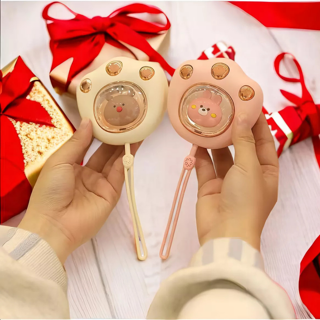 Calentador manos gatitos multiuso!